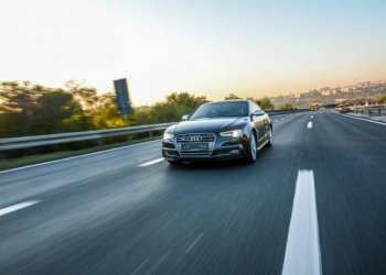 Audi S5 Shoot on highway in Belgrade, Serbia. October 12, 2019